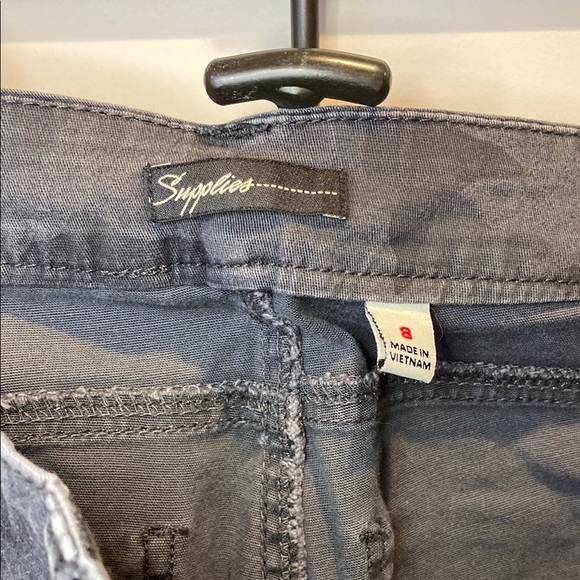 Gray Camouflage Cargo Pants - Picture 2 of 4